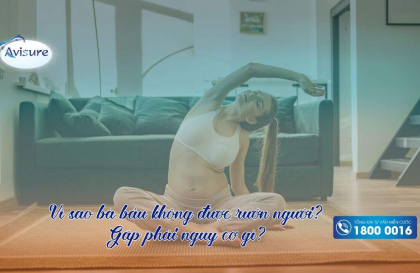 Vì sao bà bầu không được rướn người hay với cao? Nguy cơ gì?